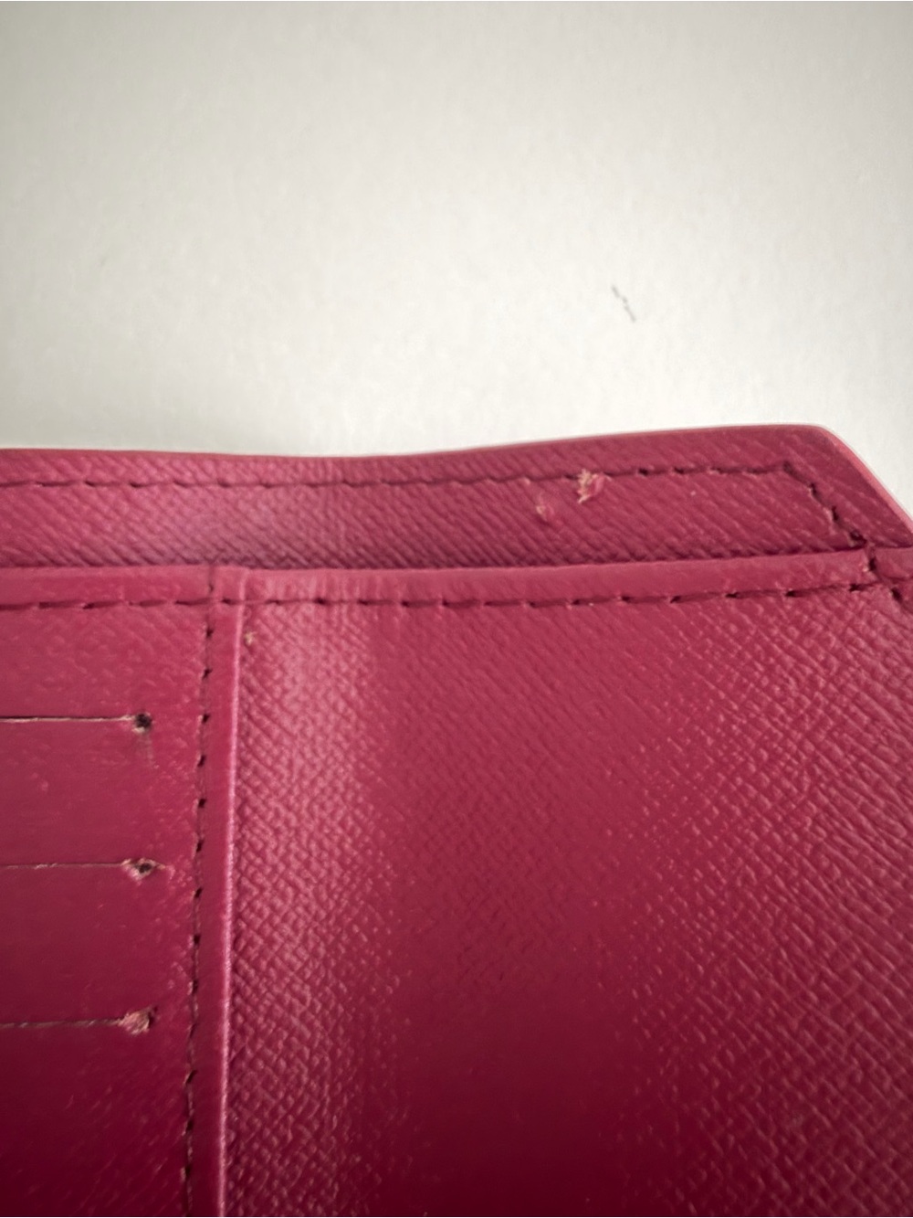 Burgundy Envelope Wallet - Picture 12 of 12
